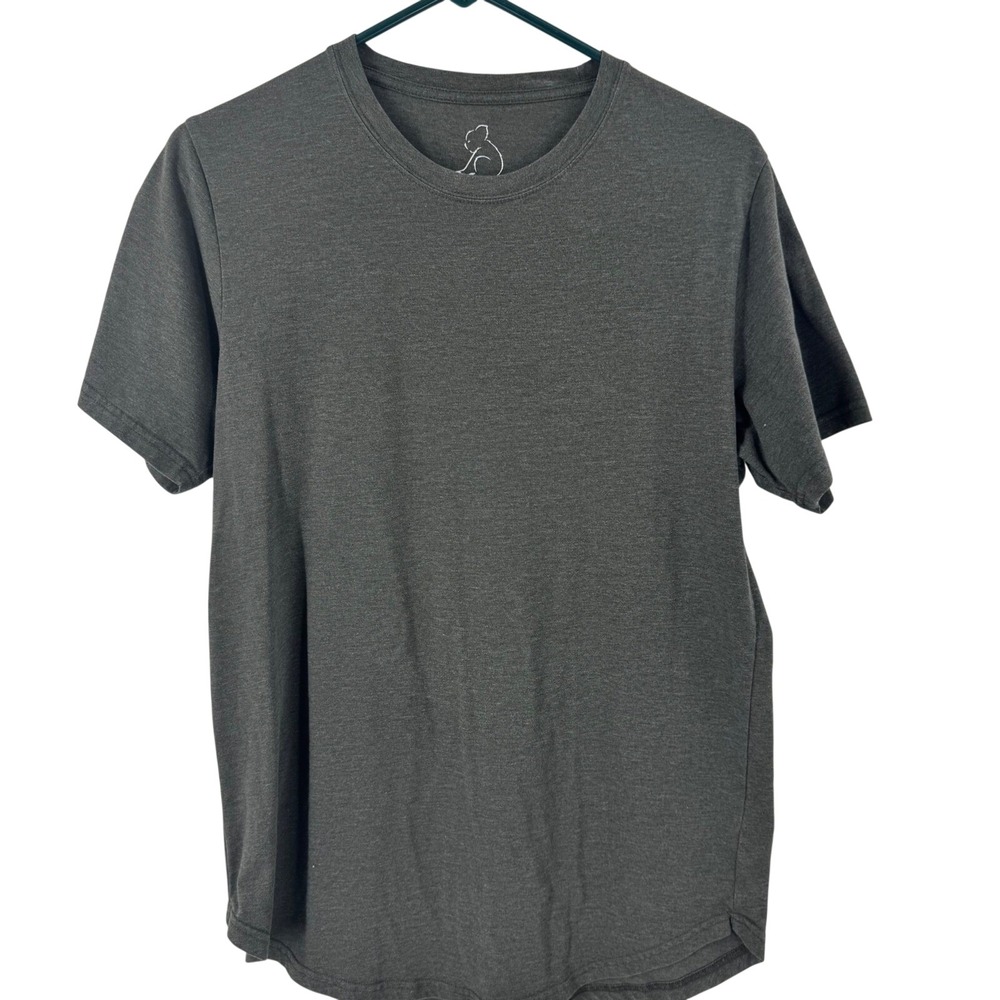 Kuwallatee Men's Heathered Gray Koala Graphic T Shirt Size S Cotton Blend.